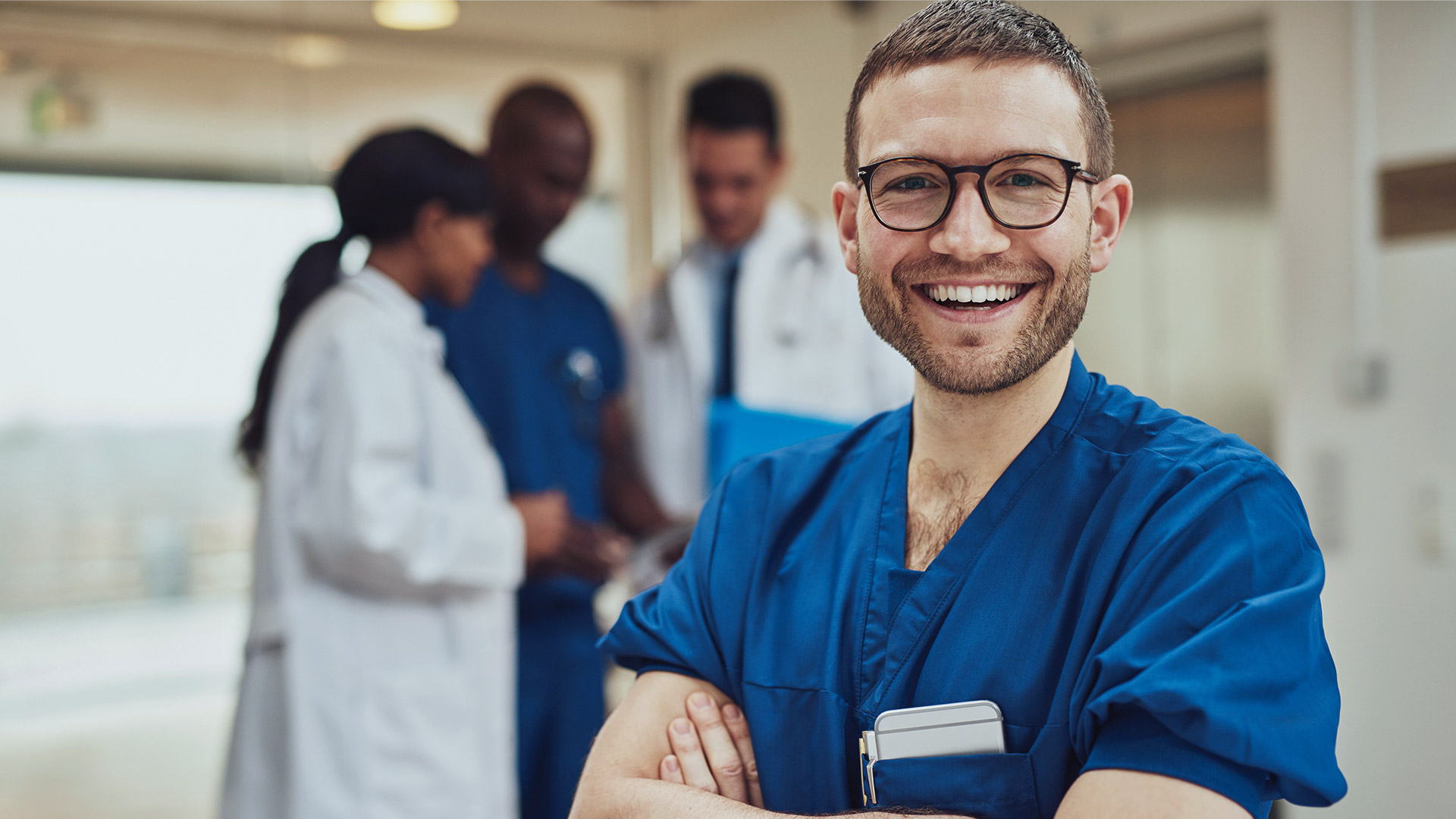 Smiling Medical Doctor Improving Your practices Cashflow Altron HealthTech