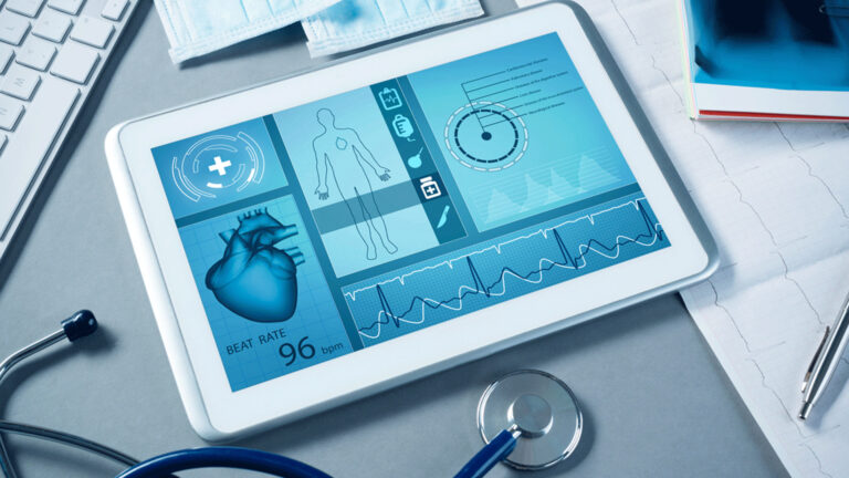 The Future of Healthcare Digital Technology Tablet iPad Stethoscope Altron HealthTech
